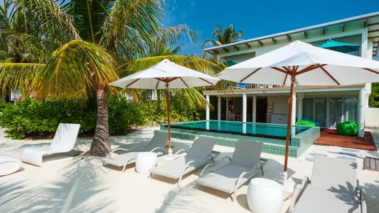 Two Bedroom Beach House Garden View